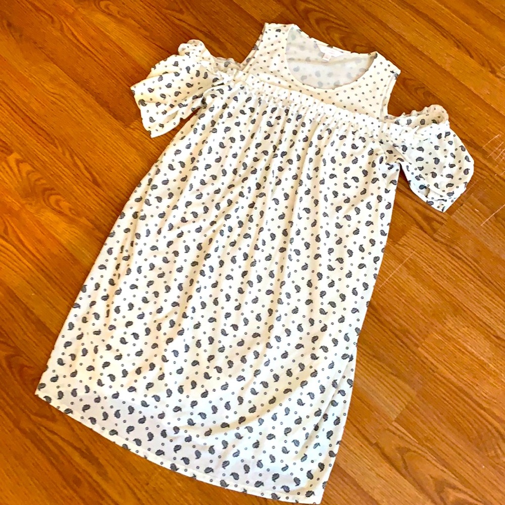 Women’s LC shoulder cut out dress